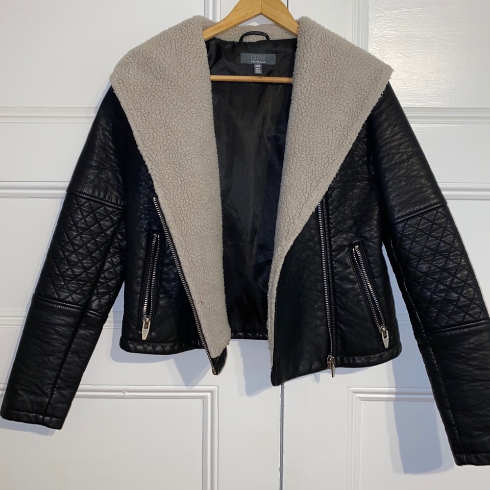 Moto Jacket - Faux Leather